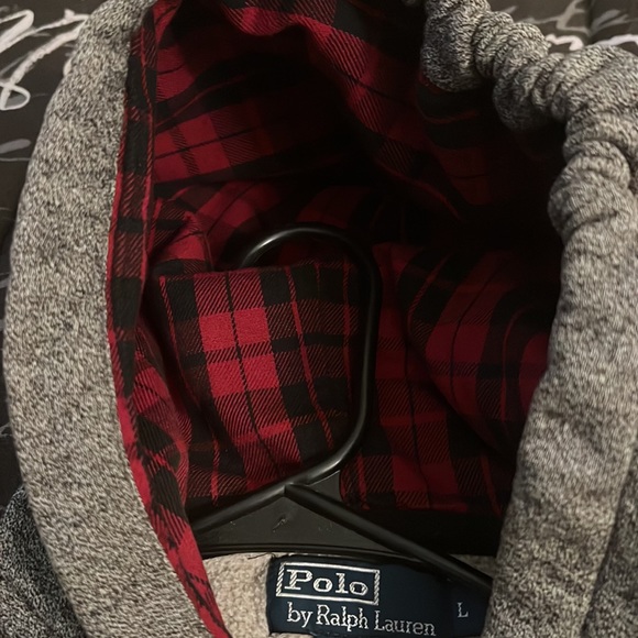 Polo hoodie zip up sweatshirt large - Picture 3 of 6